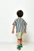 【オフィシャルチーム】ストライプサッカーシャツ|90cm~150cm|1125360